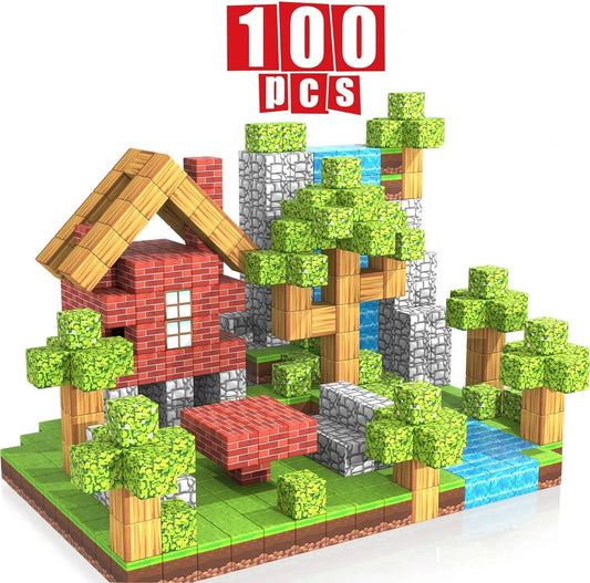 Colorful Magnetic Builder Set