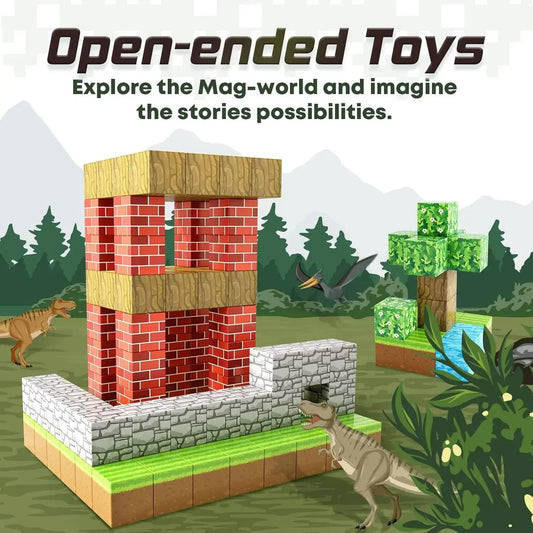 Colorful Magnetic Builder Set